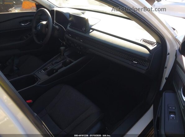 1HGCY1F41SA054234 2025 HONDA ACCORD Белый Вид салона спереди