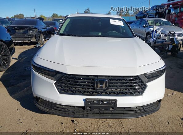 1HGCY1F41SA054234 2025 HONDA ACCORD Белый Вид щитка приборов