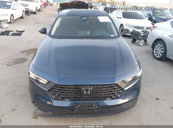 1HGCY1F43SA024765 2025 HONDA ACCORD Blue Instrument cluster view