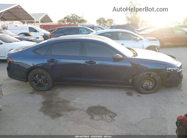 1HGCY1F43SA024765 2025 HONDA ACCORD Blue Rear interior view