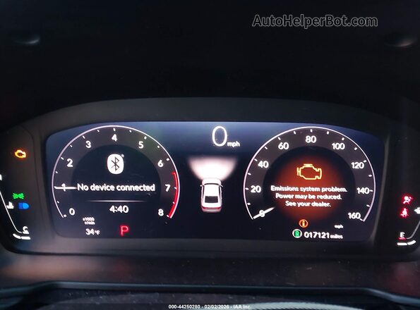 1HGCY1F48SA016094 2025 HONDA ACCORD Черный Вид задних сидений