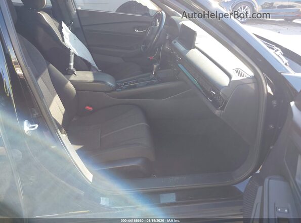 1HGCY2F51PA008294 2023 HONDA ACCORD HYBRID Черный Вид салона спереди