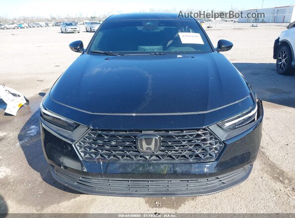 1HGCY2F51PA008294 2023 HONDA ACCORD HYBRID Черный Вид сзади