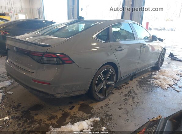 1HGCY2F54RA092324 2024 HONDA ACCORD HYBRID Gray Հետևի աջ