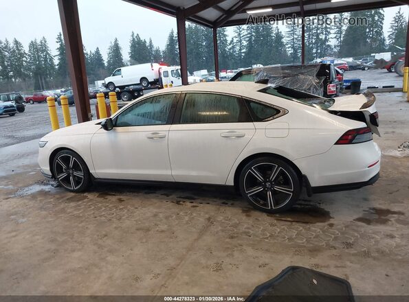 1HGCY2F56PA060780 2023 HONDA ACCORD HYBRID Белый Панорамный вид салона 360°