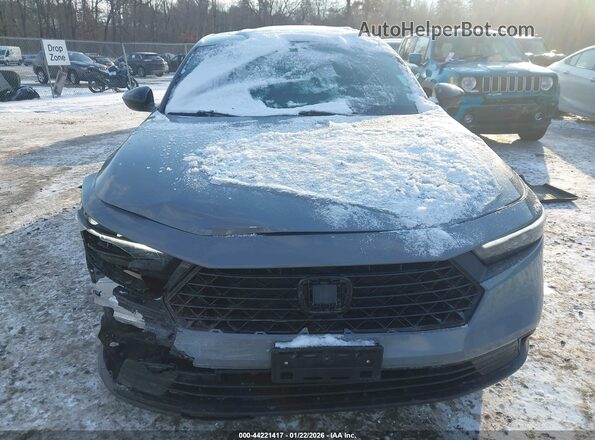 1HGCY2F56RA021920 2024 HONDA ACCORD HYBRID Pewter Вид спереди