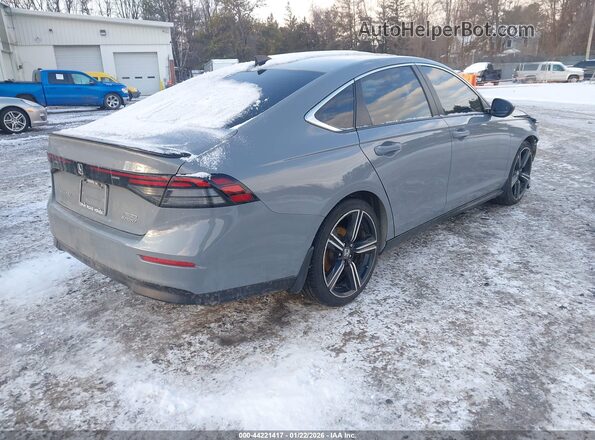 1HGCY2F56RA021920 2024 HONDA ACCORD HYBRID Pewter Задняя правая четверть