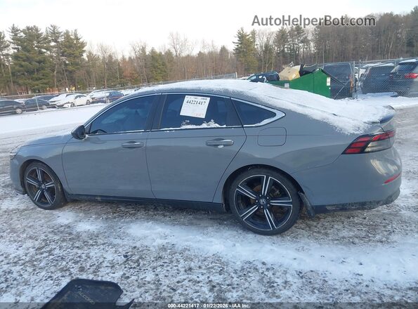 1HGCY2F56RA021920 2024 HONDA ACCORD HYBRID Pewter Панорамный вид салона 360°