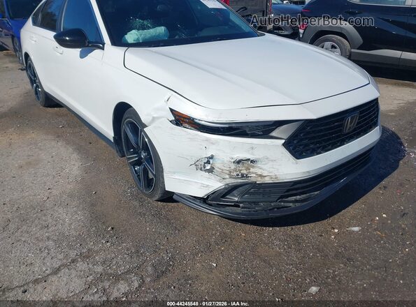 1HGCY2F57SA023293 2025 HONDA ACCORD HYBRID Белый Вид спереди