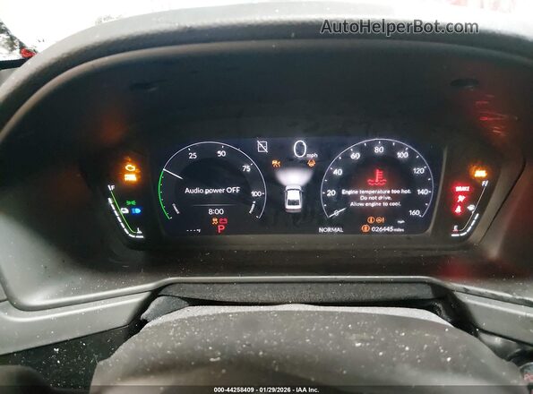 1HGCY2F58PA022094 2023 HONDA ACCORD HYBRID Серебряный Вид задних сидений