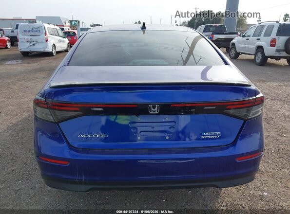 1HGCY2F58RA095825 2024 HONDA ACCORD HYBRID Синий 
