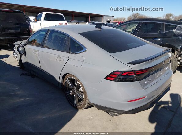 1HGCY2F58SA031399 2025 HONDA ACCORD HYBRID Light Blue Задняя левая четверть