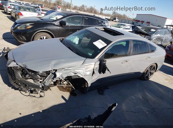 1HGCY2F58SA031399 2025 HONDA ACCORD HYBRID Light Blue Панорамный вид салона 360°
