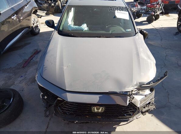 1HGCY2F58SA031399 2025 HONDA ACCORD HYBRID Light Blue Вид щитка приборов