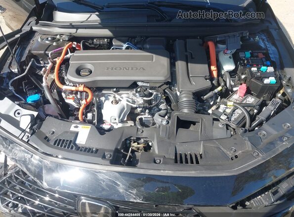 1HGCY2F58SA091778 2025 HONDA ACCORD HYBRID Черный Вид сзади