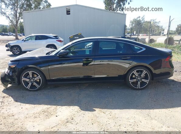 1HGCY2F58SA091778 2025 HONDA ACCORD HYBRID Черный Панорамный вид салона 360°
