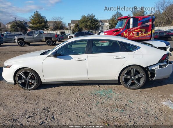 1HGCY2F59PA022492 2023 HONDA ACCORD HYBRID Белый Панорамный вид салона 360°