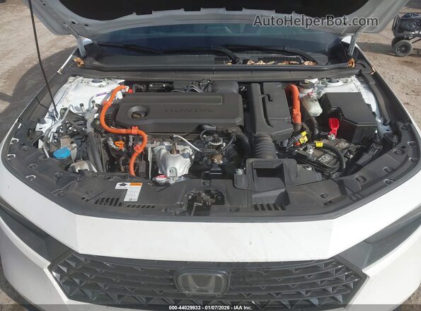 1HGCY2F59PA022492 2023 HONDA ACCORD HYBRID Белый Вид сзади