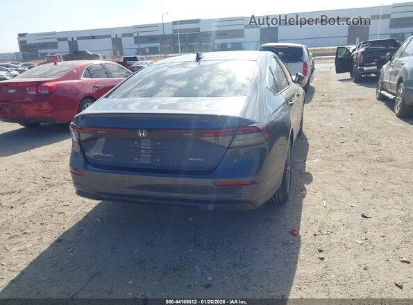 1HGCY2F60PA061920 2023 HONDA ACCORD HYBRID Серый Задняя правая четверть