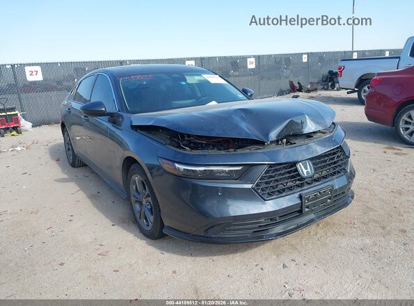 1HGCY2F60PA061920 2023 HONDA ACCORD HYBRID Серый Передняя правая четверть