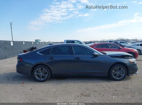 1HGCY2F60PA061920 2023 HONDA ACCORD HYBRID Серый Вид задней части салона