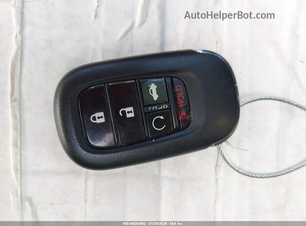 1HGCY2F60RA090577 2024 HONDA ACCORD HYBRID Красный Вид панели приборов