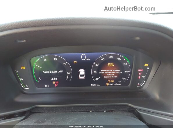 1HGCY2F60RA090577 2024 HONDA ACCORD HYBRID Красный Вид задних сидений