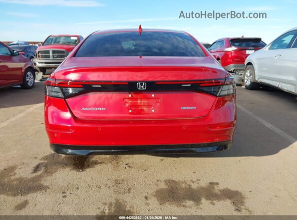 1HGCY2F60RA090577 2024 HONDA ACCORD HYBRID Красный 