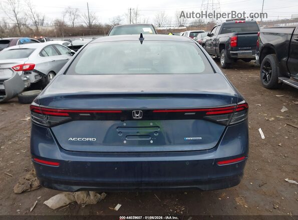1HGCY2F61SA049588 2025 HONDA ACCORD HYBRID Синий Панорамный вид салона 360°