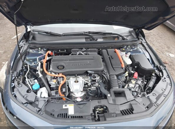 1HGCY2F61SA049588 2025 HONDA ACCORD HYBRID Синий Вид наклейки с VIN-кодом