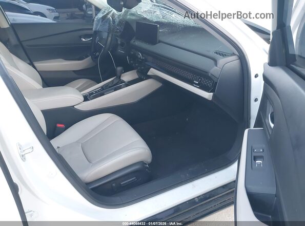 1HGCY2F62RA059685 2024 HONDA ACCORD HYBRID Белый Вид салона спереди