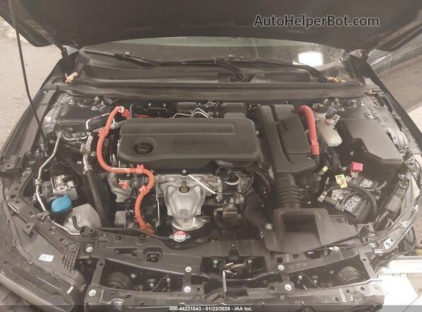 1HGCY2F63SA024014 2025 HONDA ACCORD HYBRID Gray Rear view