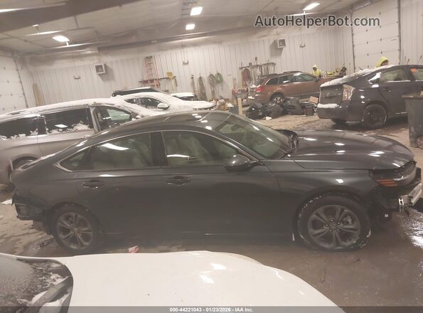 1HGCY2F63SA024014 2025 HONDA ACCORD HYBRID Gray Rear interior view