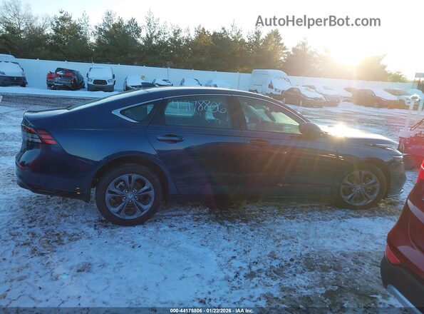 1HGCY2F63SA067591 2025 HONDA ACCORD HYBRID Dark Blue Вид задней части салона