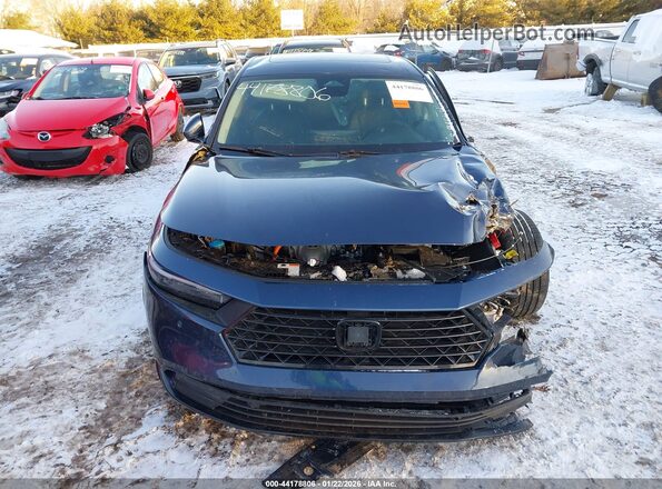 1HGCY2F63SA067591 2025 HONDA ACCORD HYBRID Dark Blue Вид щитка приборов