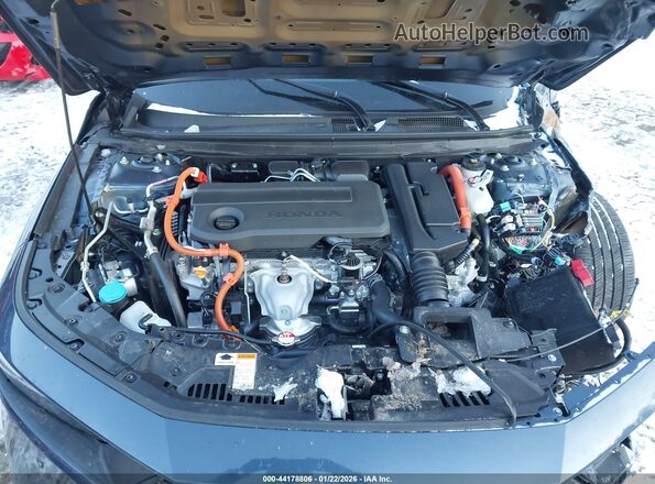 1HGCY2F63SA067591 2025 HONDA ACCORD HYBRID Dark Blue Вид сзади