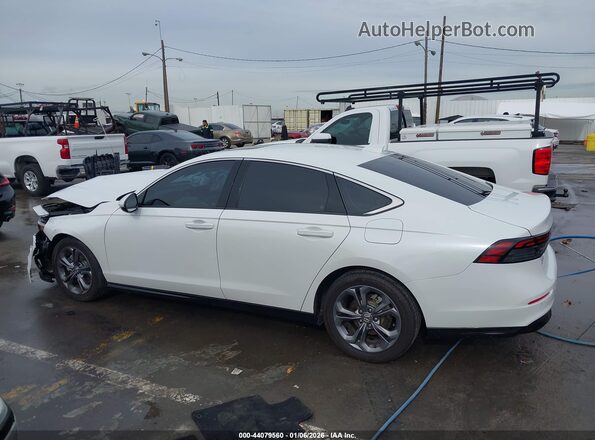 1HGCY2F64RA080487 2024 HONDA ACCORD HYBRID Белый Панорамный вид салона 360°