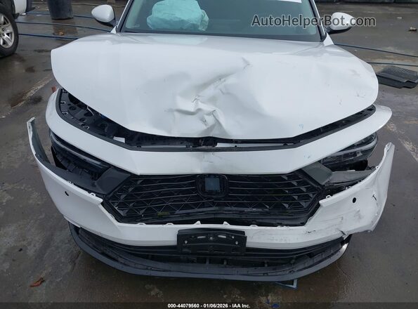 1HGCY2F64RA080487 2024 HONDA ACCORD HYBRID Белый Вид спереди