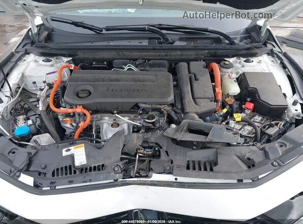 1HGCY2F64RA080487 2024 HONDA ACCORD HYBRID Белый Вид сзади