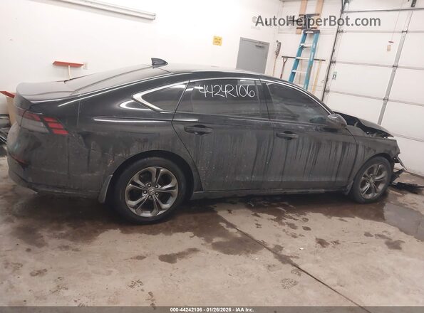 1HGCY2F65PA008176 2023 HONDA ACCORD HYBRID Черный Панорамный вид салона 360°