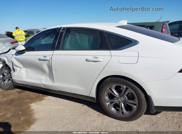 1HGCY2F69RA074443 2024 HONDA ACCORD HYBRID Белый Панорамный вид салона 360°