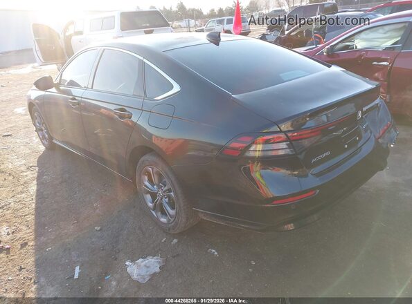 1HGCY2F6XSA088924 2025 HONDA ACCORD HYBRID Черный Задняя левая четверть