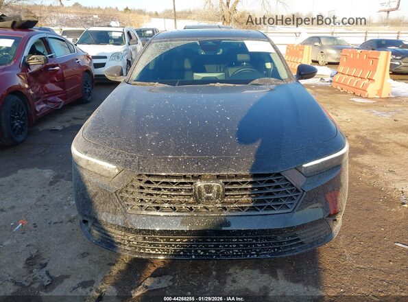1HGCY2F6XSA088924 2025 HONDA ACCORD HYBRID Черный Вид щитка приборов