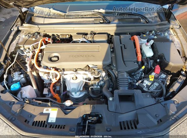 1HGCY2F6XSA088924 2025 HONDA ACCORD HYBRID Черный Вид сзади