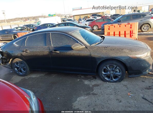 1HGCY2F6XSA088924 2025 HONDA ACCORD HYBRID Черный Вид задней части салона