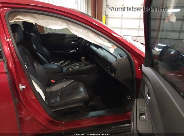 1HGCY2F71PA002075 2023 HONDA ACCORD HYBRID Красный Вид салона спереди