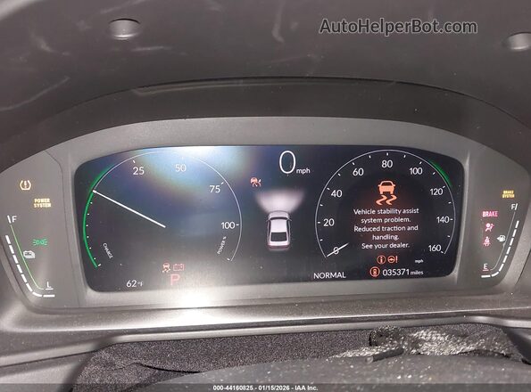 1HGCY2F71SA000738 2025 HONDA ACCORD HYBRID Синий Вид задних сидений