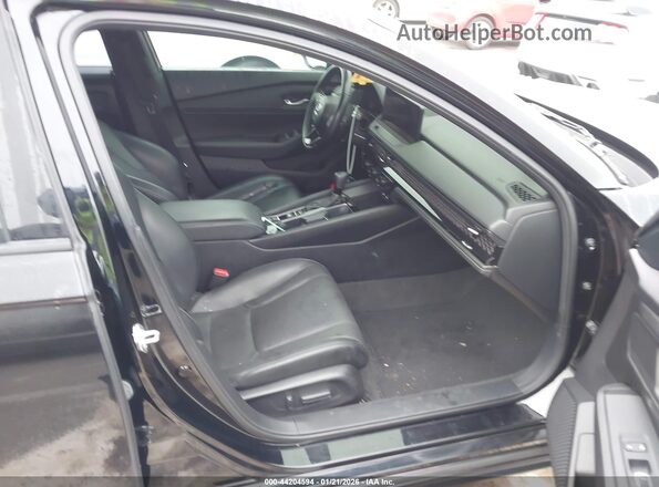 1HGCY2F72RA083901 2024 HONDA ACCORD HYBRID Черный Вид салона спереди