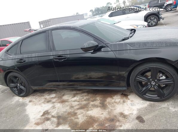 1HGCY2F72RA083901 2024 HONDA ACCORD HYBRID Черный Вид задней части салона