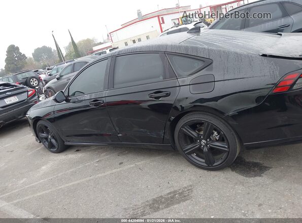 1HGCY2F72RA083901 2024 HONDA ACCORD HYBRID Черный Панорамный вид салона 360°